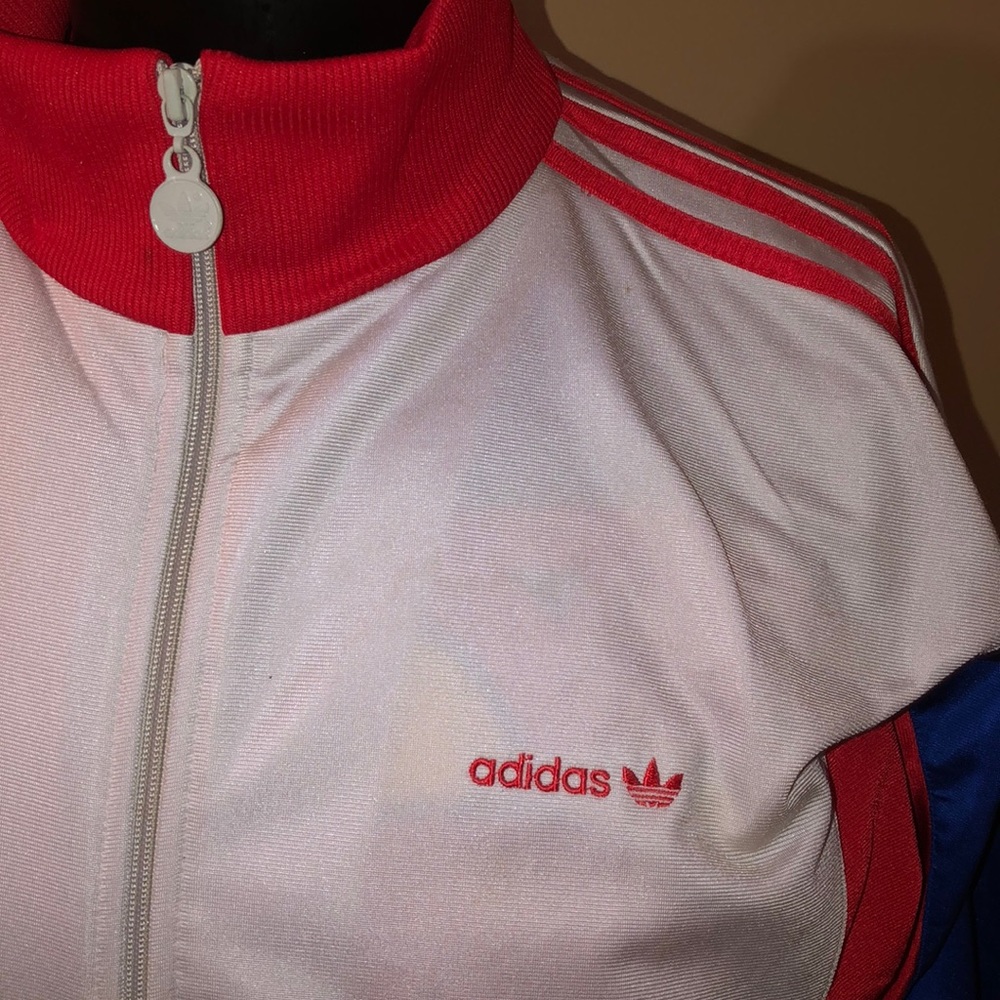 Vintage dead stock NWT 90s Adidas Track Jacket. M
